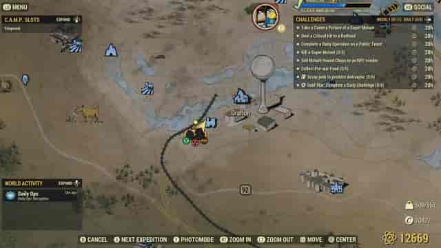 Где найти раджаб в Fallout 76 – локации